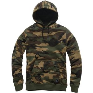 Vintage Industries Derby hooded sweatshirt woodland camo