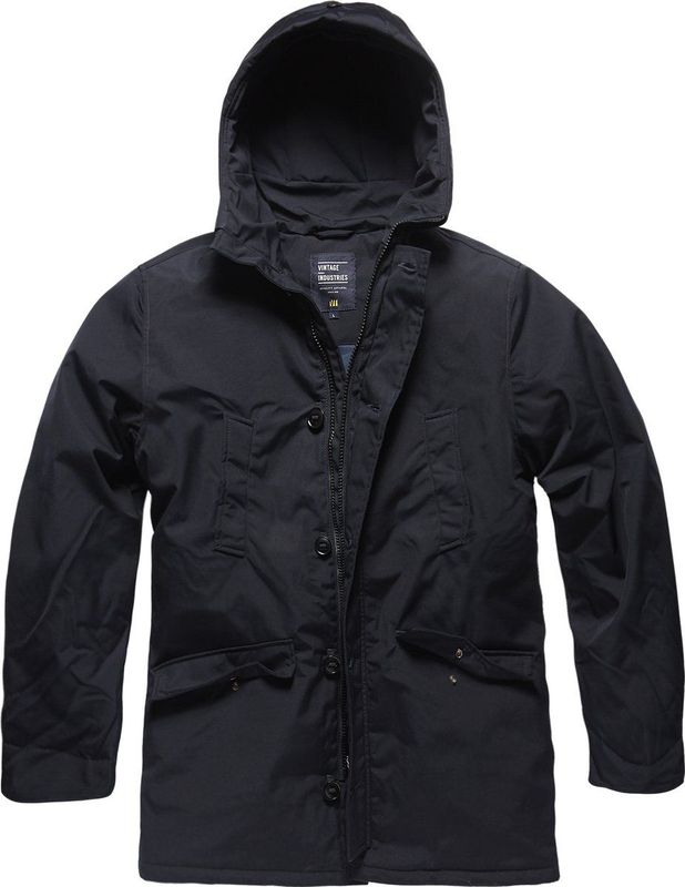 Vintage Industries - Archer Parka - Winterjacke - Dark Navy