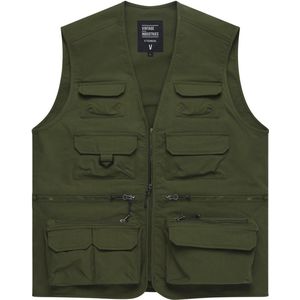 Vintage Industries Legend fishing vest sage green