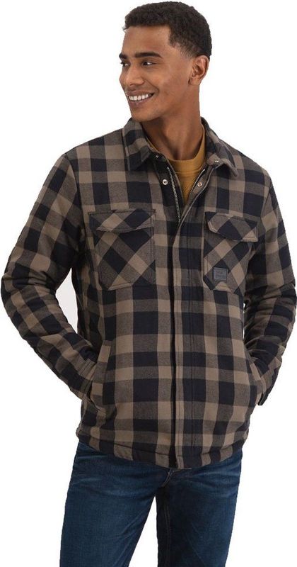 Urban Classics Damen Winterjacke Ladies AOP 2-Tone Puffer Jacket Brightyellow/Black-S