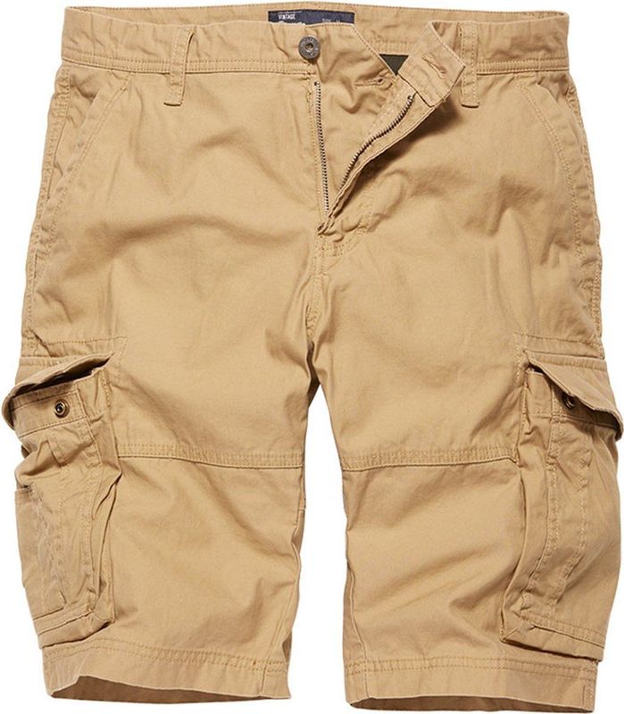 Vintage Industries Rowing shorts dark khaki