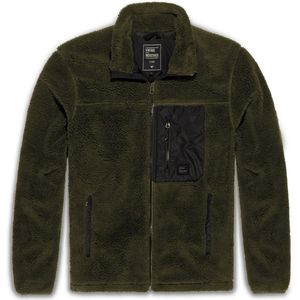 Vintage Industries - Kodi Fleece Jacket - Donkergroen - Fleece