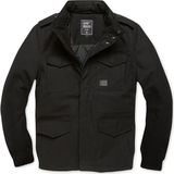 Vintage Industries - Brent Parka - Tussenjas - Zwart - Polyester/Katoen