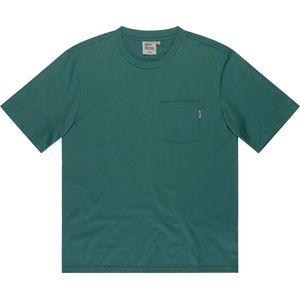 Vintage Industries Gray Pocket T-shirt Ocean Blue