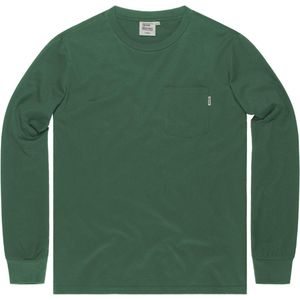 Vintage Industries Longsleeve Grant Pocket T-Shirt Long Sleeve Bright Green-M