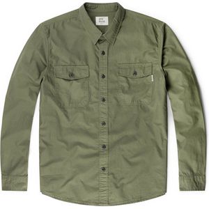 Overhemd - Effen - Katoen - Lange Mouw - Regular Fit