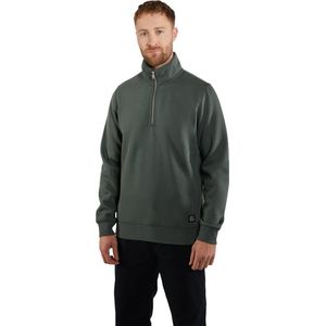 Vintage Industries - Sweater - Mid Grey - 80% Katoen 20% Polyester