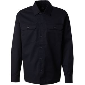 Vintage Industries - Harris Shirt - Zwart - Polyester/Katoen