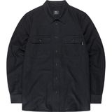 Vintage Industries Baron Shirt Longsleeve zwart S Katoen Heren - Basics