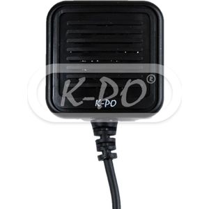 K-PO® Mini speaker clip on - Draagbaar - Externe Luidspreker - 3.5 mm Jack for CB radio - Uniden Scanner - Metaaldetectors - Walkie Talkie - Riemclip