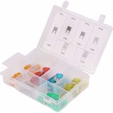 Benson Mini-stekkerzekeringen - Assortiment 5-30A - 40 stuks - Kleurgecodeerd - Inclusief opbergdoos