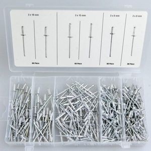 Benson Popnagelset 320-teilig - Silber - 320 Stücke | 8718375330272