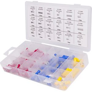 Benson Kabelschoenen Set - Assortimentbox - Geïsoleerd - 150-delig - Industriële kwaliteit