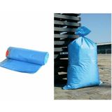 Afvalzakken/vuilniszakken - 15x - 35 liter - blauw - 11,5 mic. - Prullenbak zakken