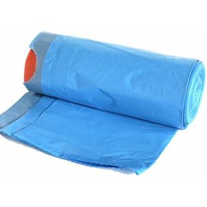 Afvalzakken/vuilniszakken - 15x - 35 liter - blauw - 11,5 mic. - Prullenbak zakken