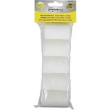 Benson Mini schuimroller - 5 stuks - 5,5 cm - recht - voor precisieschilderwerk