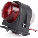 Benson Breedtelamp Rubber Licht Rood - Wit 12V - 5W - 74 mm