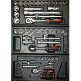 Benson Gereedschapswagen - 1121 Delig - Black Edition - met 7 Laden