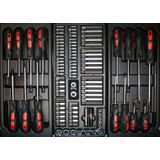 Benson Gereedschapswagen - 1121 Delig - Black Edition - met 7 Laden