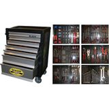 Benson Gereedschapswagen - 1121 Delig - Black Edition - met 7 Laden