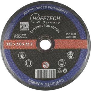 Hofftech - Doorslijpschijf - Metaal - Middelhard - 22.2 mm Asgat