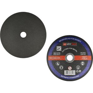 Hofftech Doorslijpschijf metaal - 180 mm - Extra dun - Hoge snijsnelheid - Lange levensduur