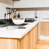 Benson Garde met Ophangoog - 28 cm - RVS