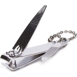 Benson Care - Nagelknipper - Zilver - Met Vijl - 5 cm - Aan Ketting
