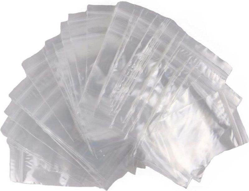 Benson - Afsluitbare Zakjes - 5 x 7.6 cm - Set van 100