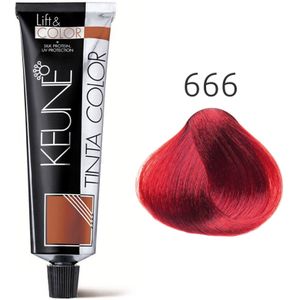 Keune Haarverf Tinta Color Lift & Color 666 Red - 60ML