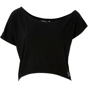 Papillon - Sportshirt - Zwart - Dames - Korte Mouwen