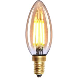 E14 Kaarslamp LED - 4W dimbaar - Amber