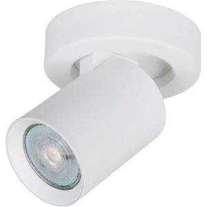HighLight opbouwspot Oliver 1L rond - wit