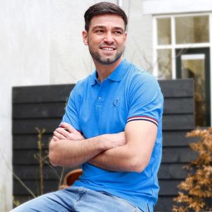 Q1905 - Polo Shirt - Kobalt - Katoen