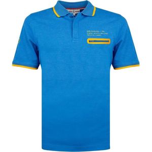 Zomerland - Polo - Korte Mouwen - Kleurdetails - 50% Katoen 50% Polyester