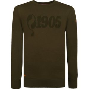 Heren Trui Bleiswijk - Legergroen