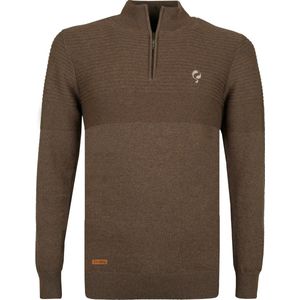 Q1905 - Naaldwijk - Trui - 100% Katoen - Opstaande Kraag - Ritssluiting