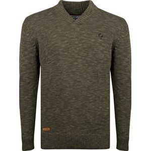 Heren trui Reeuwijk - Legergroen