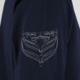 Q1905 - Vest - Stone - Sweatvest met Rits