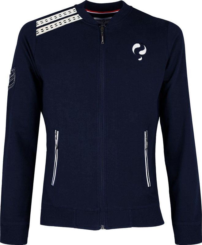 Q1905 - Vest - Stone - Sweatvest met Rits