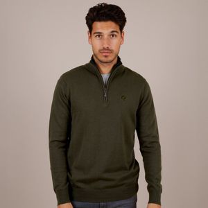 Heren Trui Kralingen - Leger Groen