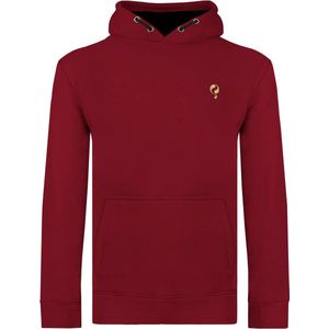 Q1905 - Hoodie - Zwart - Katoen/Polyester - Capuchon met Contrastkleur