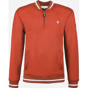 Q1905 - Scuba Half Zip Trui - Mill - Retro Heren