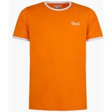 Heren T-shirt Kapitein - NL Oranje Wit