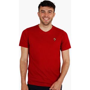 Heren T-Shirt Maasdam - Donkerrood