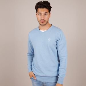 Heemskerk - Heren Trui - Ochtendblauw - Gebreid