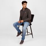 Q1905 - Woudrichem - Trui - Donker Melange