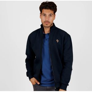 Q1905 - Tinte DLX - Vest - Donker - Sweatvest met Ritssluiting