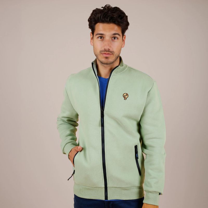 Q1905 - Tinte DLX - Sweatvest - Licht - Met Ritssluiting