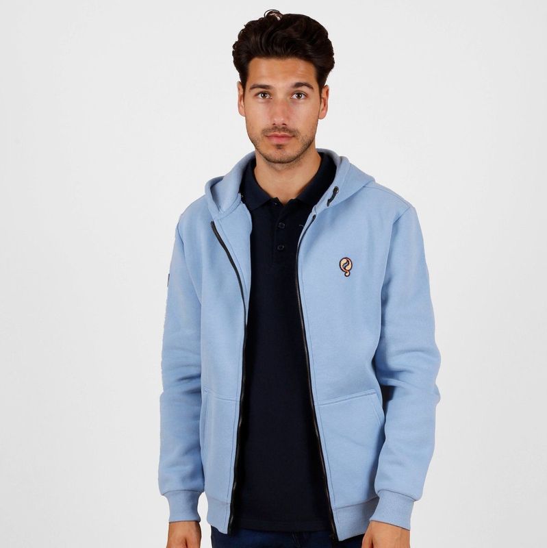 Q1905 - Vest Velp DLX - Licht - Sweatvest met Capuchon